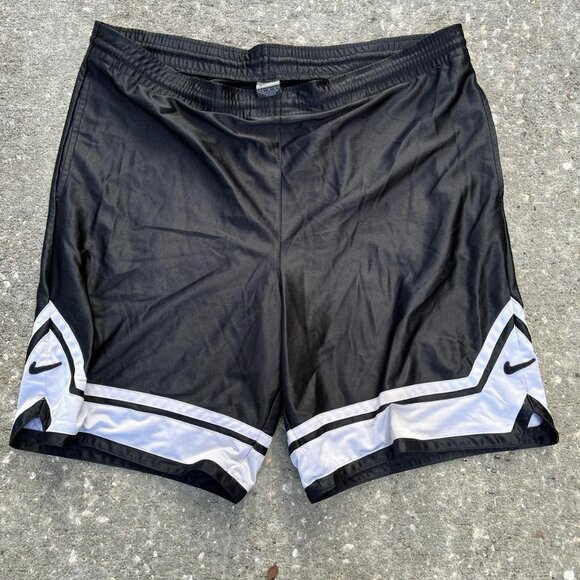 Y2k Vintage Nike Baggy Shorts Grey Tag Size L - Picture 1 of 3